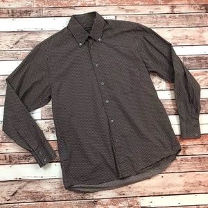 Men's Ermenegildo Zegna button front shirt.
